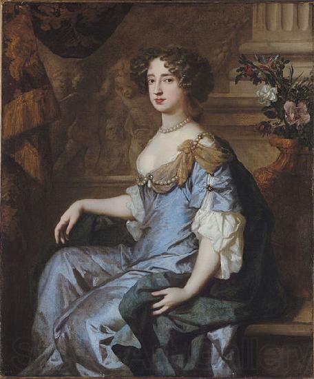 Sir Peter Lely Queen Mary II of England Norge oil painting art